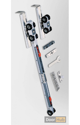 Sliding System DHYM4 2D UAE for Solid Wood Hanging Doors